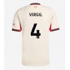 Muški Nogometni Dres Liverpool Virgil van Dijk #4 Gostujuci 2025-26 Kratak Rukav